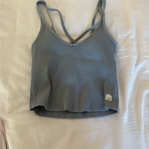 Vuori Gray Sleeveless Fitted Camisole